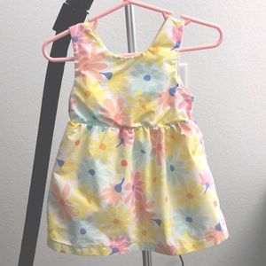 Spring floral dress